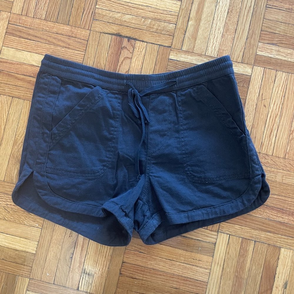 Charcoal UNIONBAY Maribeth Drawcord Shorts